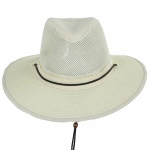 Henschel | Mesh Aussie Grande 3.5 Inch Brim Hat | 140343 | front | NATURAL