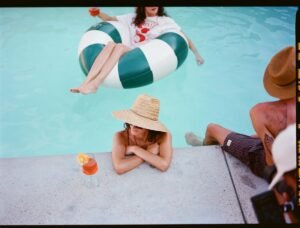 BRIXTON HATS | Bells II Palm Leaf Straw Lifeguard Hat | 128340 | lsftwo | TAN