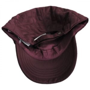 Betmar | Quilted Rain Baseball Cap | 106010 | under | PLUM