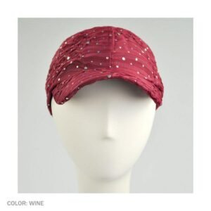 Something Special | Jewel Adjustable Baseball Cap | 222701 | front | WINE