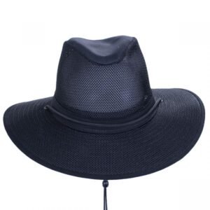 Henschel | Mesh Aussie Grande 3.5 Inch Brim Hat | 140343 | front | NAVY