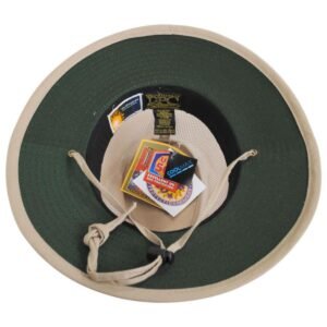 Dorfman Pacific | Solarweave Breezer Aussie Hat | 400221 | under | CAMEL