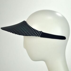 No Headache | Dots Midsize Visor | 195905 | profile | BLACK