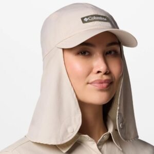 Columbia Sportswear | Skein Valley Insect Shield Cachalot Neckflap Baseball Cap | 400093 | lsfone | DARK STONE