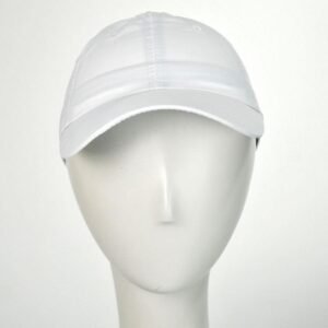 Chic Play | Genie Open Back Ponytail Baseball Cap | 401405 | front | WHITE