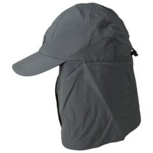 Columbia Sportswear | Skein Valley Insect Shield Cachalot Neckflap Baseball Cap | 400093 | profile | CITY GREY