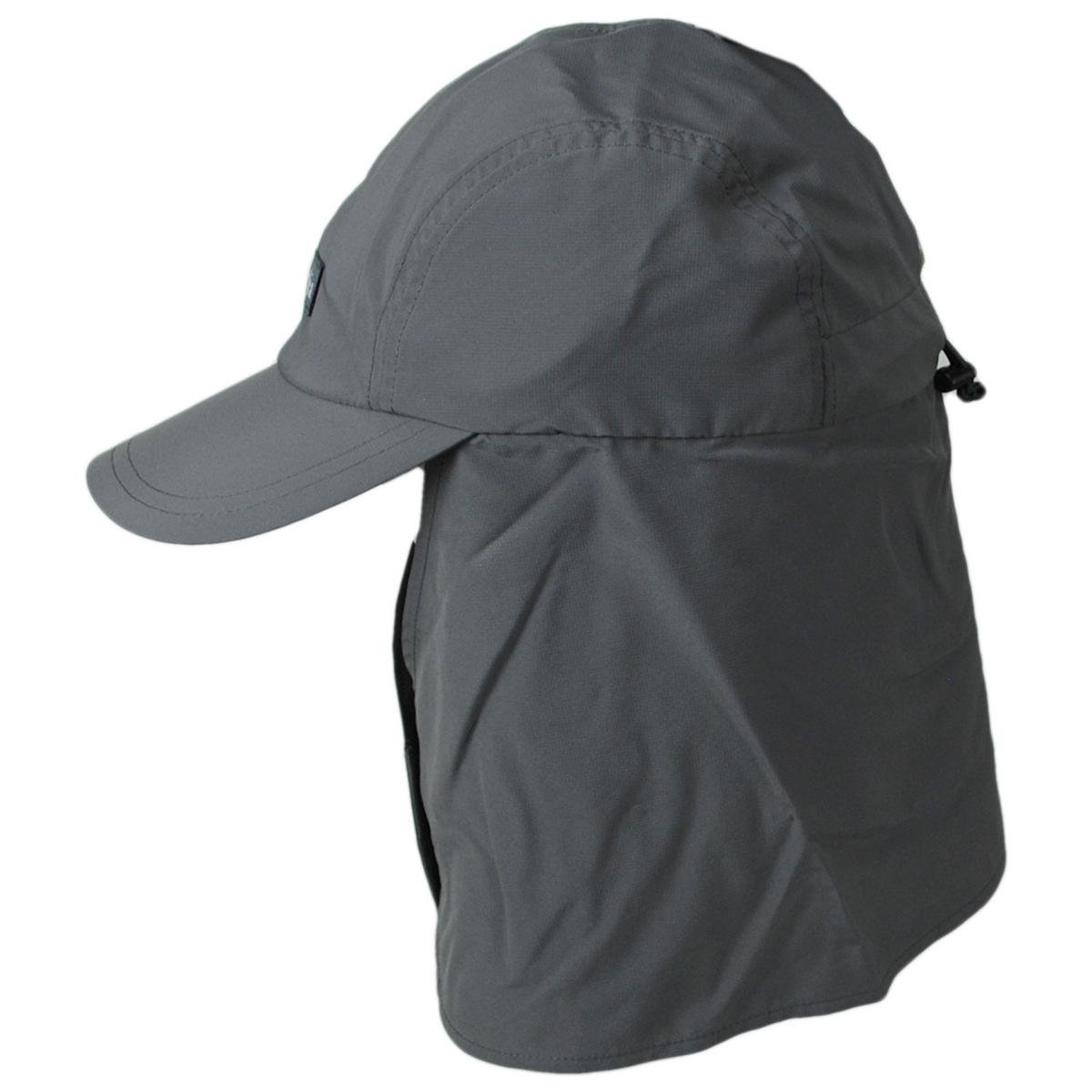 Columbia Sportswear | Skein Valley Insect Shield Cachalot Neckflap Baseball Cap | 400093 | profile | CITY GREY