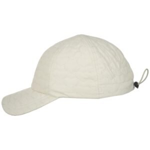 Kangol | Fun Puff Polyester Quilted Fitted Baseball Cap | 201123 | profile | IVORY HEART