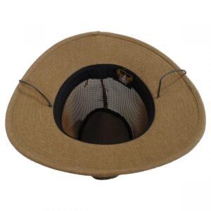Henschel | Mesh Aussie Grande 3.5 Inch Brim Hat | 140343 | under | EARTH