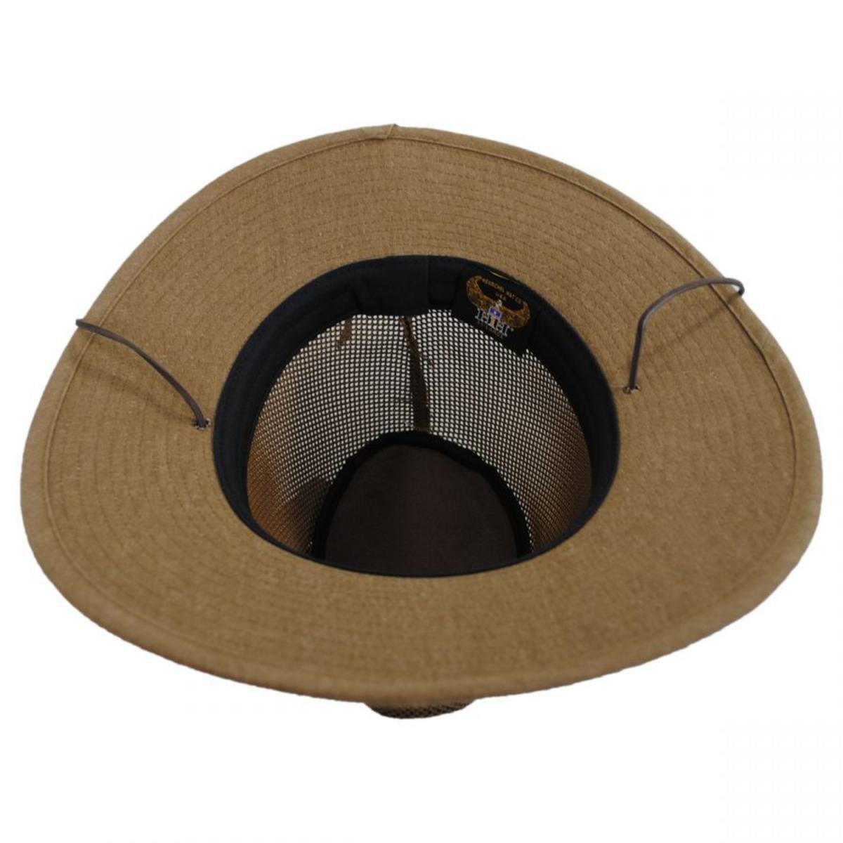 Henschel | Mesh Aussie Grande 3.5 Inch Brim Hat | 140343 | under | EARTH