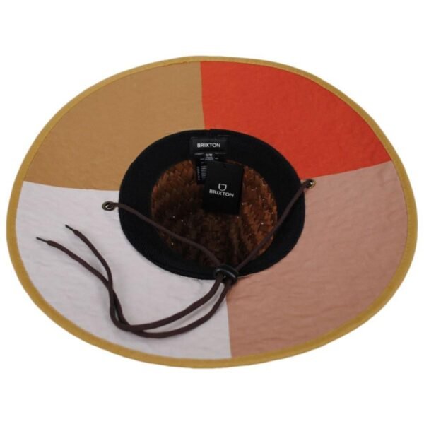 BRIXTON HATS | Beta Palm Leaf Straw Lifeguard Hat | 128339 | under | BROWN