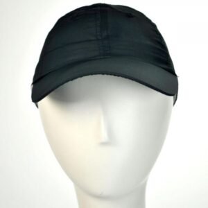 Chic Play | Genie Open Back Ponytail Baseball Cap | 401405 | front | BLACK
