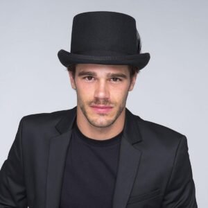 Bailey 1922 | Heritage Ice Wool Felt Top Hat | 130001 | lsmone | BLACK