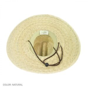 Tula Hats | Lifeguard Palm Straw Hat | 128298 | under | NATURAL