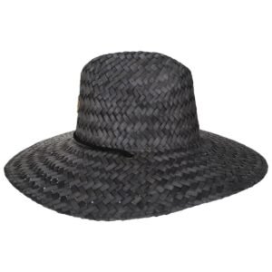 BRIXTON HATS | Parsons Palm Leaf Straw Lifeguard Hat | 128350 | profile | DEEP BROWN