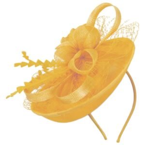 Irene Sinamay Straw Fascinator Hat
