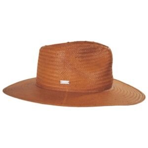 Betmar | Geraldine Toyo Straw Rancher Fedora Hat | 101141 | profile | GOLD