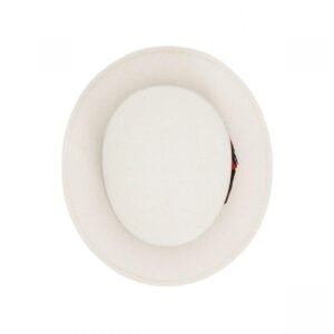 Stetson | Keeneland Shantung Straw Skimmer Hat | 127003 | top | NATURAL