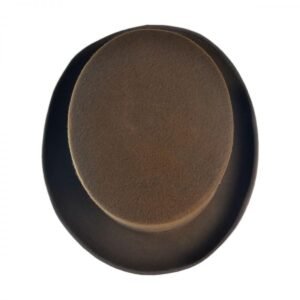 Jaxon Hats | Made in the USA - Classics Wool Felt Top Hat | 191722 | under | BROWN