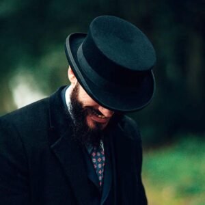 Jaxon Hats | Deadman Wool Felt Top Hat | 193901 | lsmtwo | BLACK