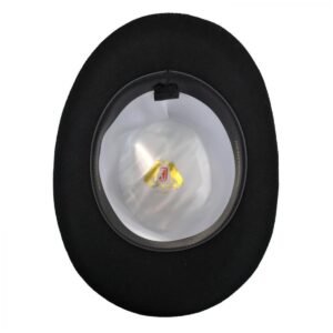 Jaxon Hats | Stovepipe Wool Felt Top Hat | 193903 | under | BLACK