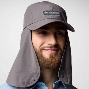 Columbia Sportswear | Skein Valley Insect Shield Cachalot Neckflap Baseball Cap | 400093 | lsmone | CITY GREY