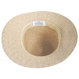 Toucan Collection | Toyo Straw Linen Bow Cloche Hat - Made to Order | 104857 | under | NATURAL/NATURAL
