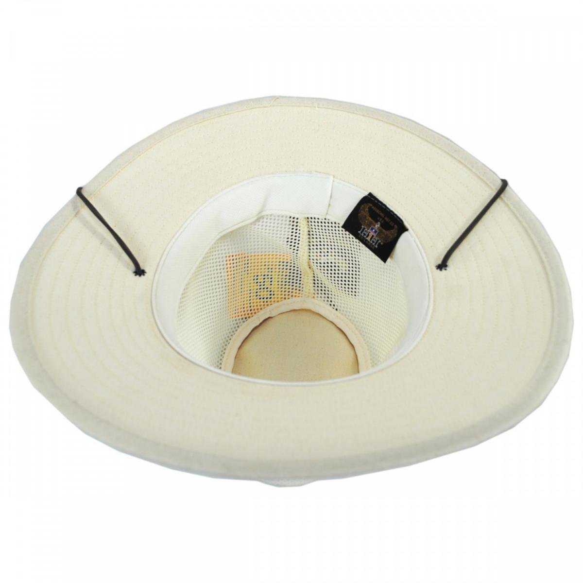 Henschel | Mesh Aussie Grande 3.5 Inch Brim Hat | 140343 | under | NATURAL