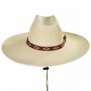 Riverz by San Francisco Hat Company | Utah TechStraw Lifeguard Hat | 401603 | front | OFF WHITE
