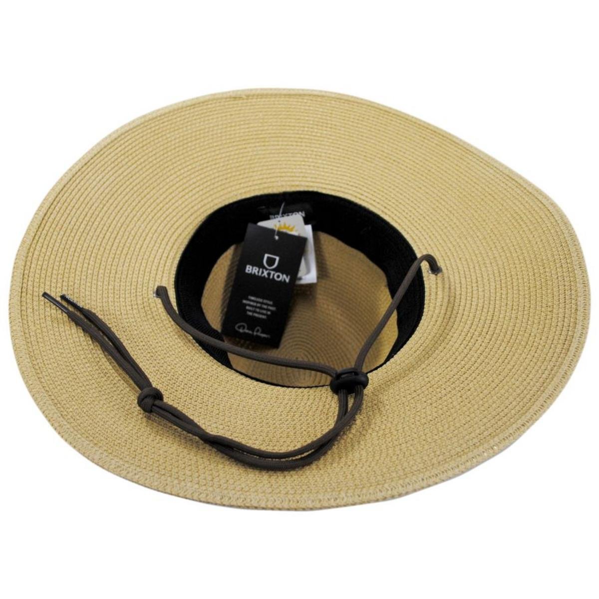 BRIXTON HATS | Mitch Toyo Straw Lifeguard Hat | 128354 | under | TAN