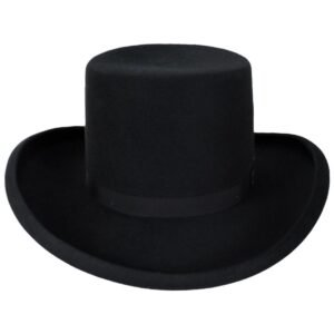 Bailey Western | Dillinger Wool Felt Western Hat | 130136 | front | BLACK