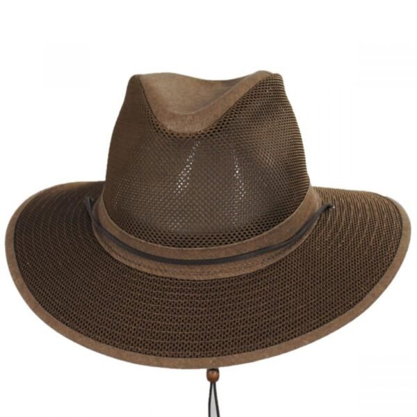 Henschel | Aussie Mesh Packable Hat | 140341 | front | EARTH