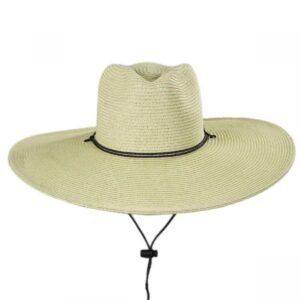 Karen Keith | Lifeguard Toyo Straw Blend Sun Hat | 126614 | front | NATURAL