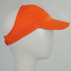 Chic Play | Genie Open Back Ponytail Baseball Cap | 401405 | front | ORANGE