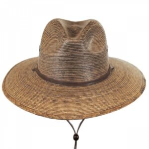 Stetson | Rustic Palm Leaf Straw Hat | 126921 | front | SAND