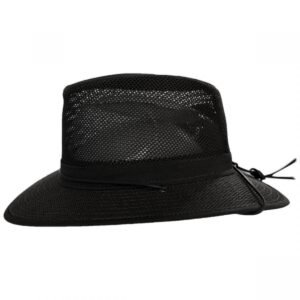 Henschel | Aussie Mesh Packable Hat | 140341 | profile | BLACK