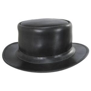 John Bull Leather Top Hat