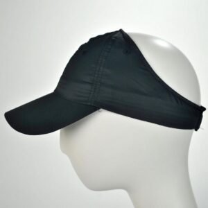 Chic Play | Genie Open Back Ponytail Baseball Cap | 401405 | profile | BLACK