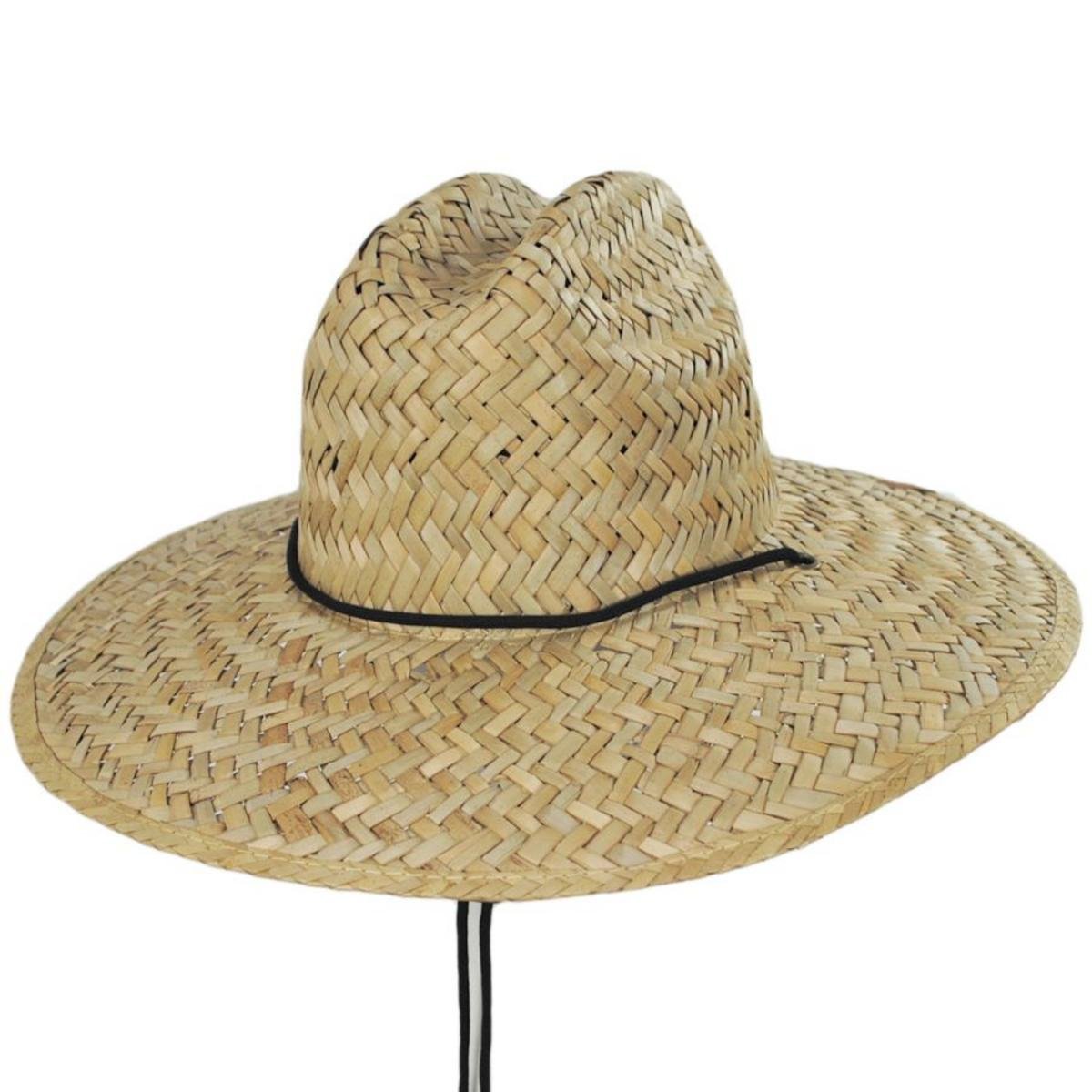 Bells II Palm Leaf Straw Lifeguard Hat