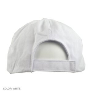 Village Hat Shop | Bride Strapback Baseball Cap Dad Hat | 222427 | front | WHITE