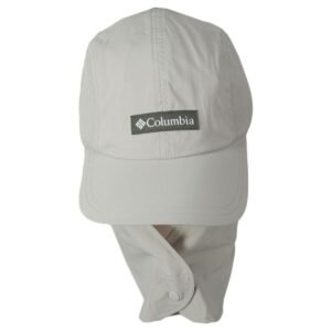 Columbia Sportswear | Skein Valley Insect Shield Cachalot Neckflap Baseball Cap | 400093 | front | DARK STONE