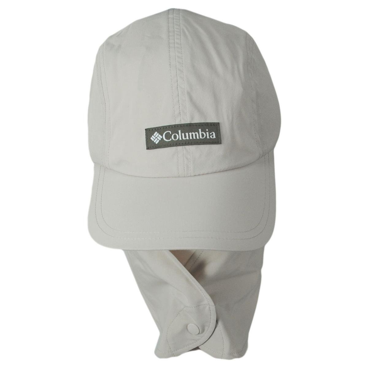 Columbia Sportswear | Skein Valley Insect Shield Cachalot Neckflap Baseball Cap | 400093 | front | DARK STONE