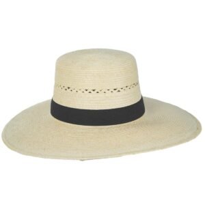 SunBody Hats | Espanola Guatemalan Palm Leaf Straw Hat | 102900 | front | NATURAL