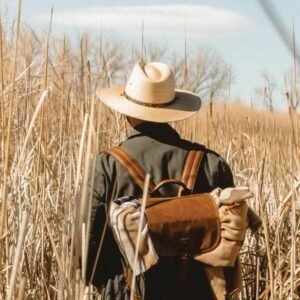 Stetson | Cumberland Palm Leaf Straw Aussie Hat | 126979 | lsmone | TOASTED PALM