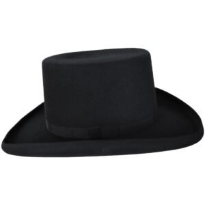 Bailey Western | Dillinger Wool Felt Western Hat | 130136 | profile | BLACK