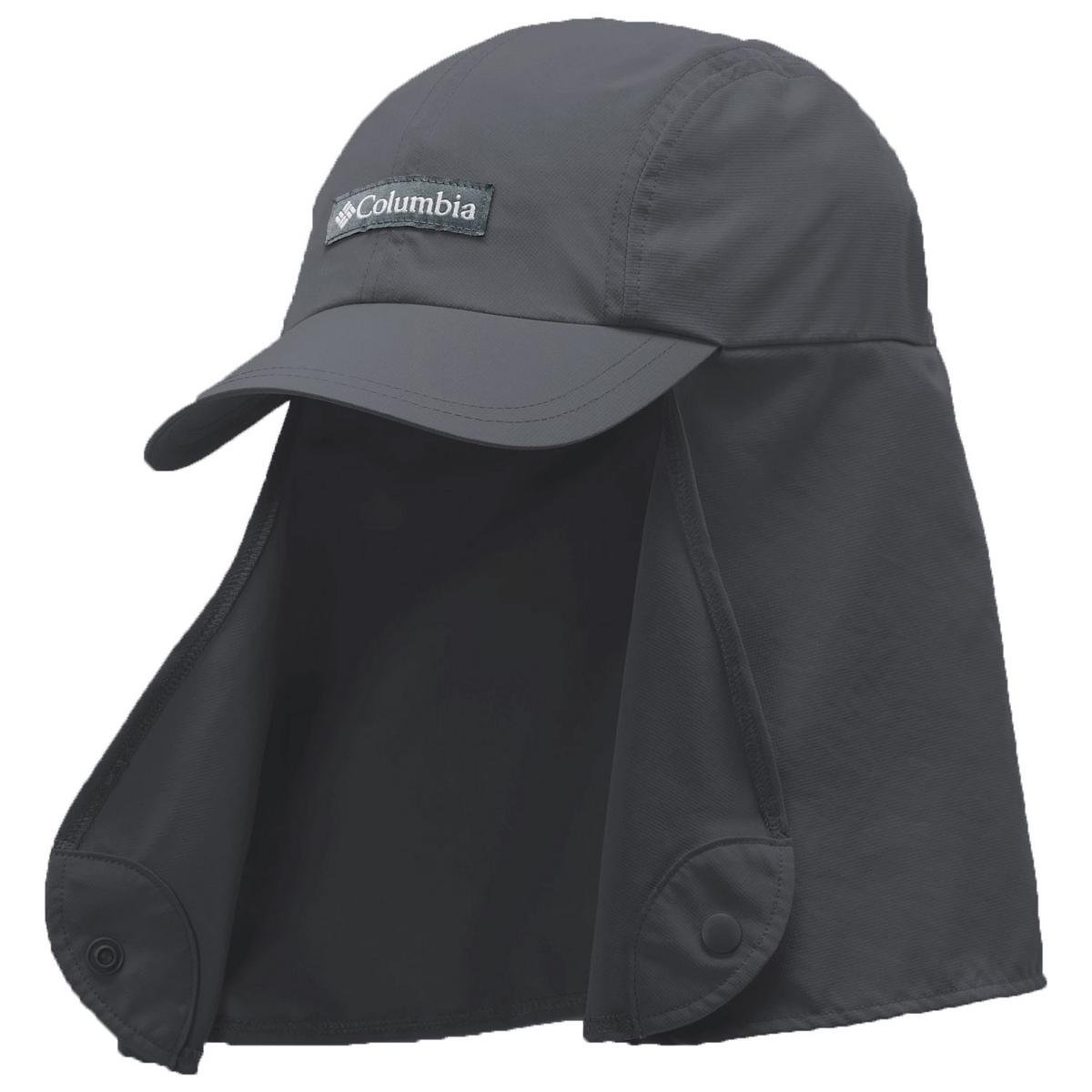 Columbia Sportswear | Skein Valley Insect Shield Cachalot Neckflap Baseball Cap | 400093 | lead | CITY GREY