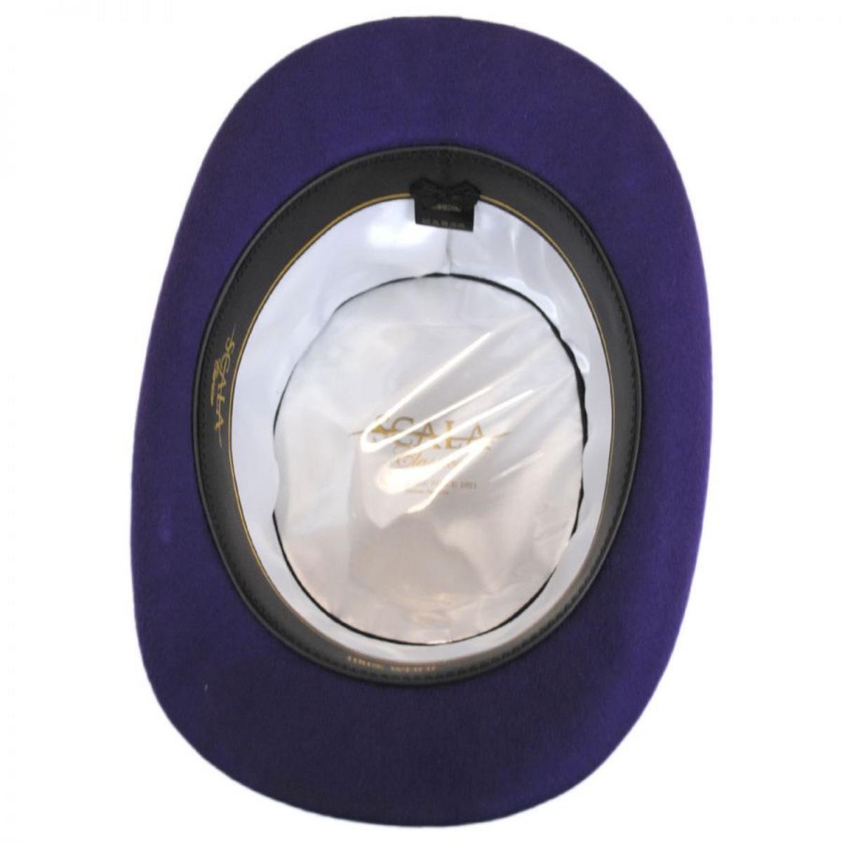 Scala | Wool Felt Top Hat | 190123 | under | PURPLE