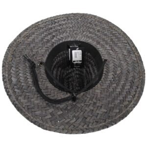 BRIXTON HATS | Parsons Palm Leaf Straw Lifeguard Hat | 128350 | under | DEEP BROWN