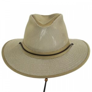 Henschel | Aussie Mesh Packable Hat | 140341 | front | KHAKI